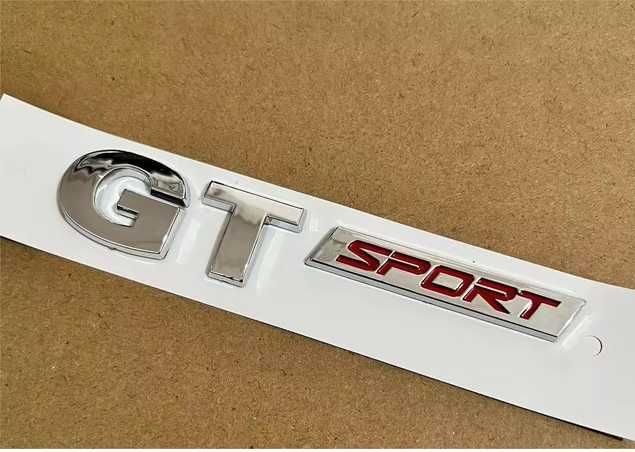 3D Емблема/Надпис GT sport Хром