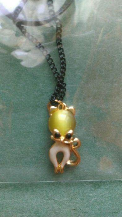 Цепочка с кулоном "Котик"