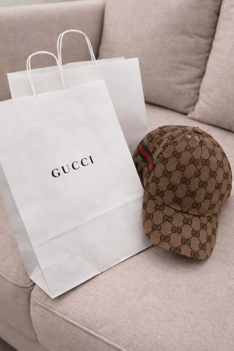 гучи шапка с козирка унисекс gucci нова