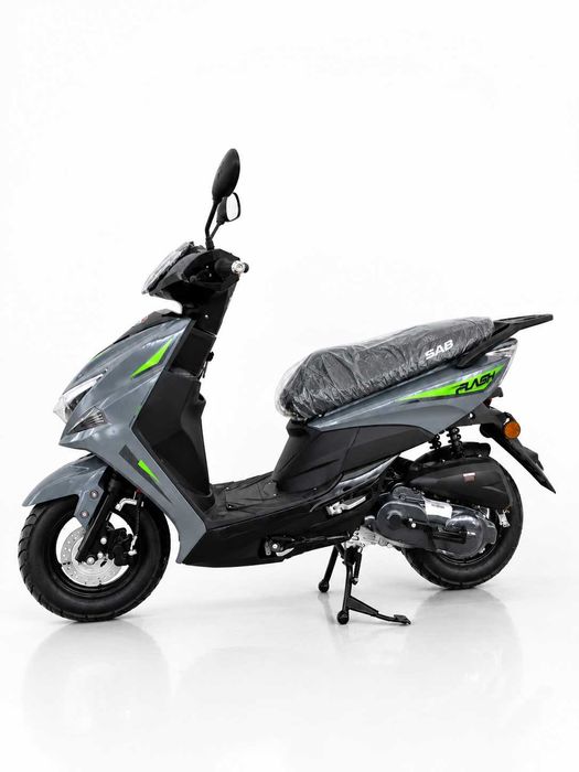 Scuter SAB Flash 50cc, 25 km/h, fără permis, nou, sigilat, cu Carte RAR Emisa