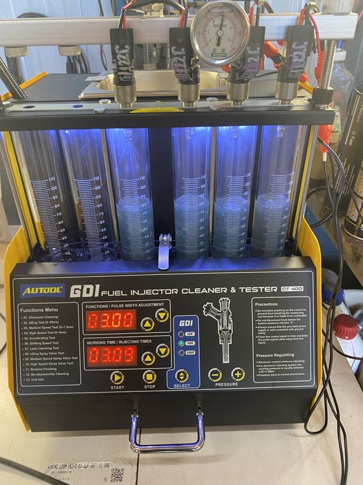 Тест и Почистване на всички видове Инжектори Дюзи GDI, FSI, TSI