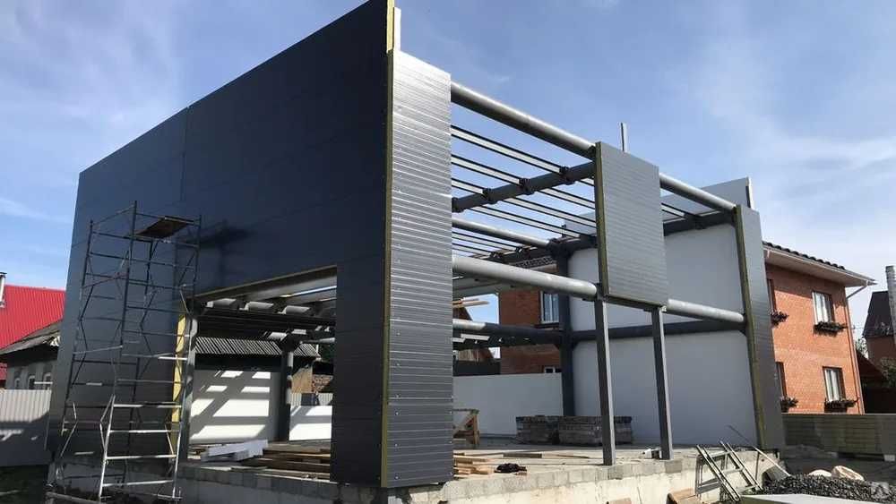 Сэедвич-панели и Пенопласт