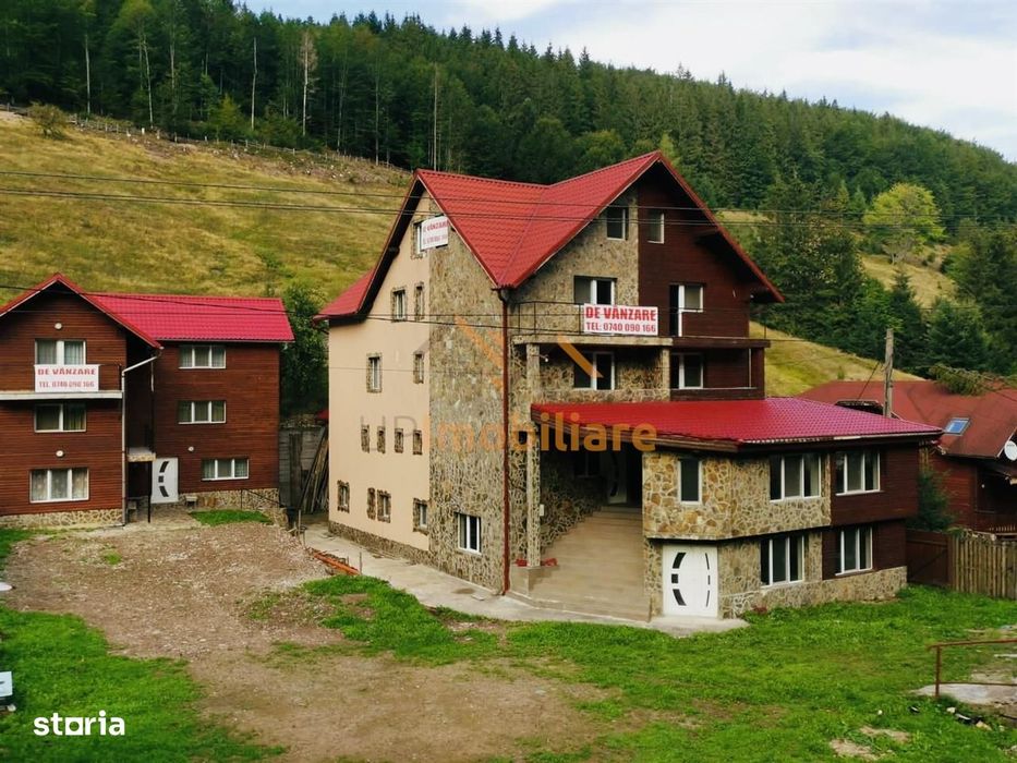 Pensiune 20 Camere, Teren 1300Mp, Zona Arieseni