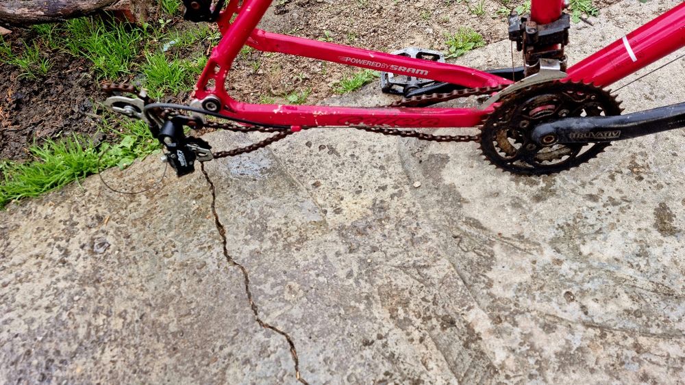 Cadru bicicleta mărimea L complet