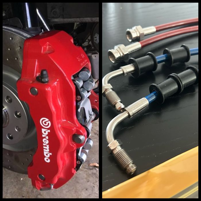 Furtune frână metalice z18 z17 BREMBO