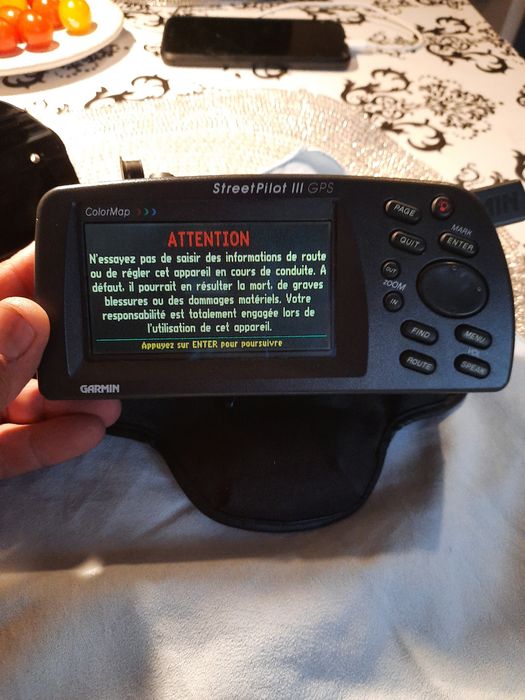 GPS Garmin Street pilot lll