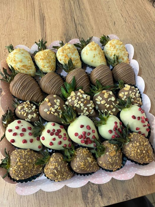Букет из клубника в шоколаде