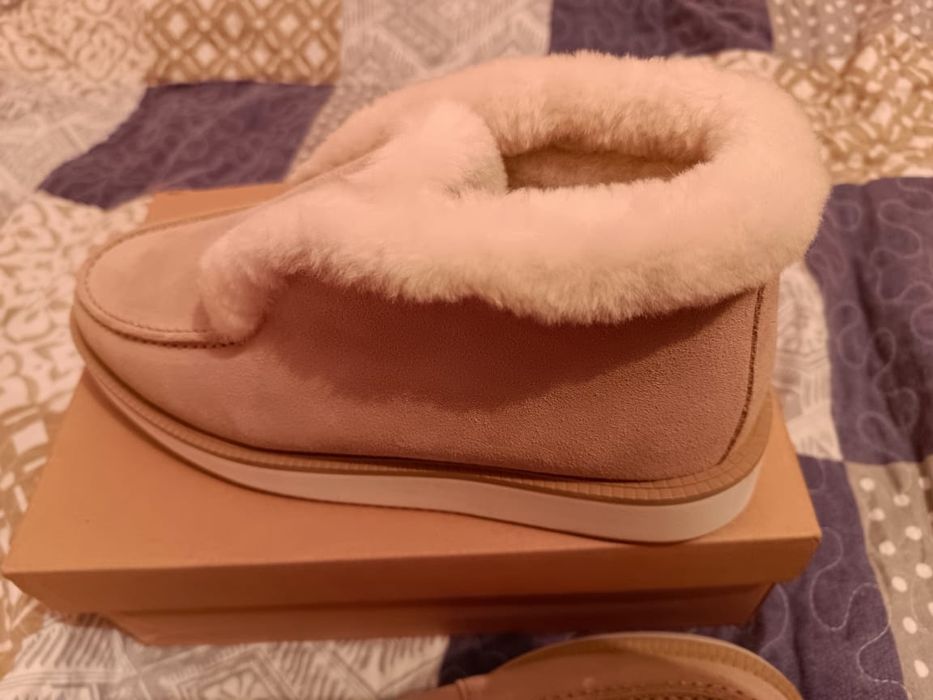 Лоферы зимние, новые