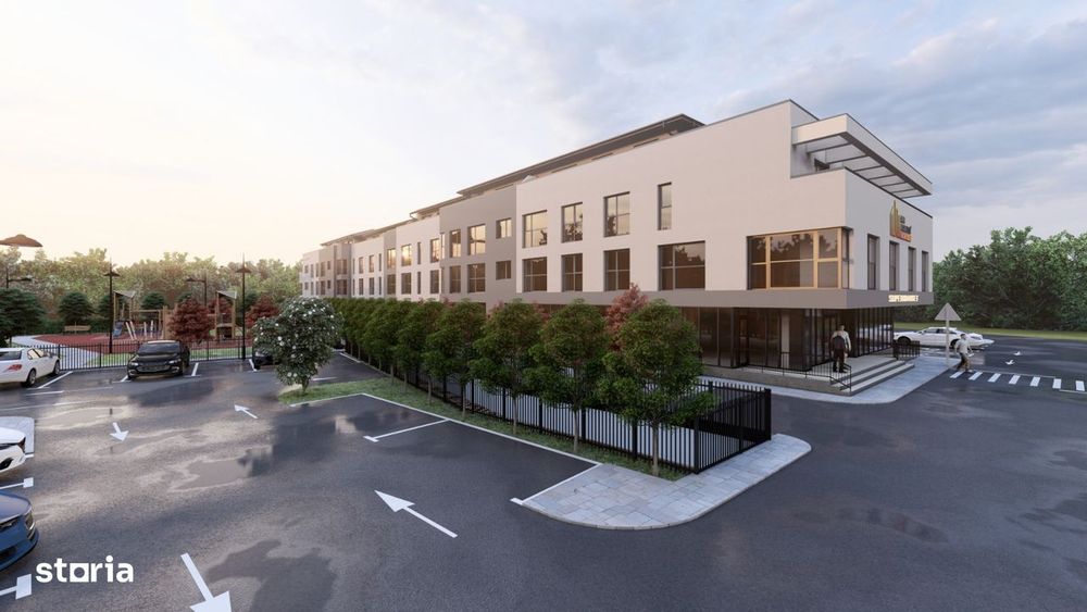Sun Residence -- Apartament 2 camere - TIP 9 - 54 Mp - Proiect NOU -