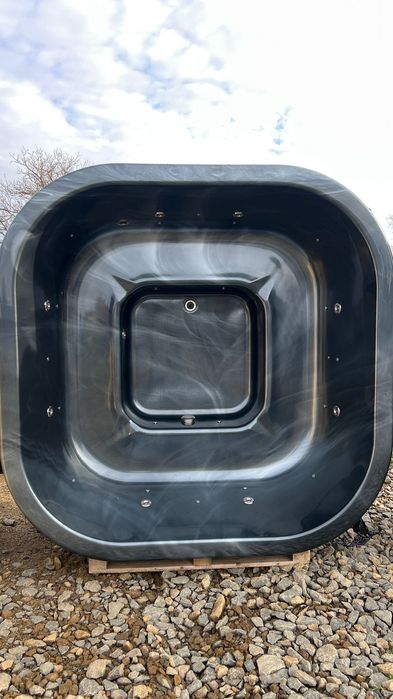 Ciubar Patrat din fibră