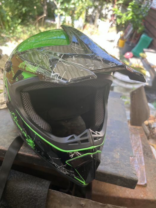 Casca motor bicicleta
