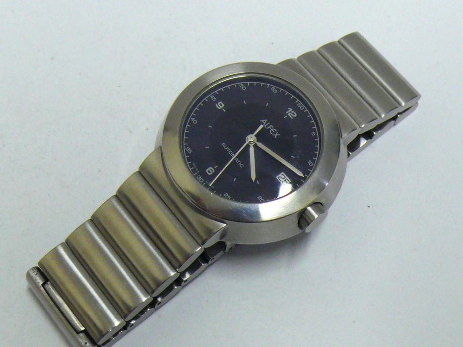 Швейцарски AlFex Automatic Мъжки ръчен часовник, с Дата