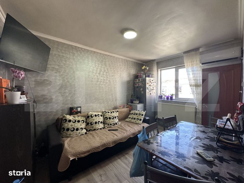 Apartament 3 camere, complet mobilat si utilat
