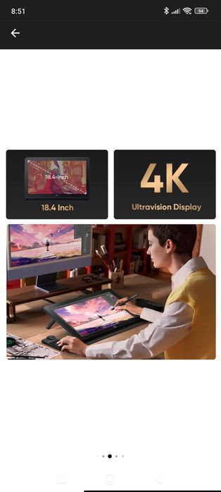 Tableta grafica XP-PEN Artist 19 Pro Gen 2 4K