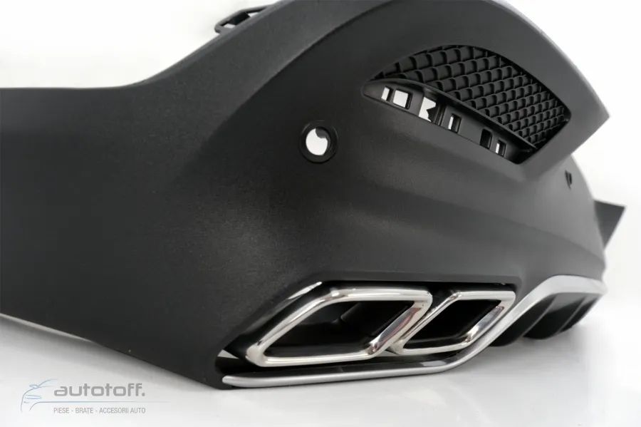 Difuzor bara spate compatibil Mercedes GLE Coupe C292 (2015-2019) GLE 63 AMG Chrome