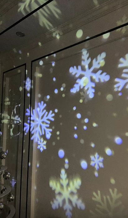 Ночник-проектор снежинки