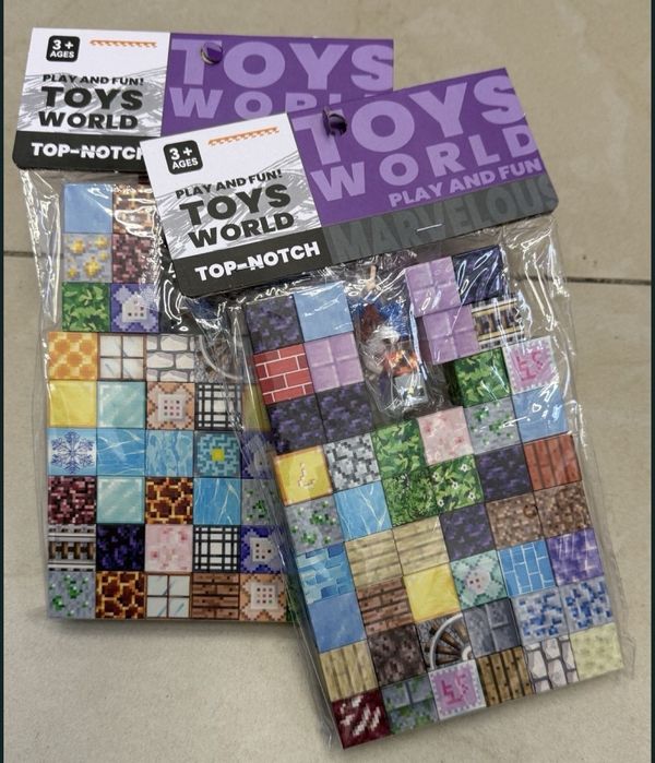 Магнитни блокчета 96 броя Магнитни кубчета Майнкрафт /Minecraft
Magne