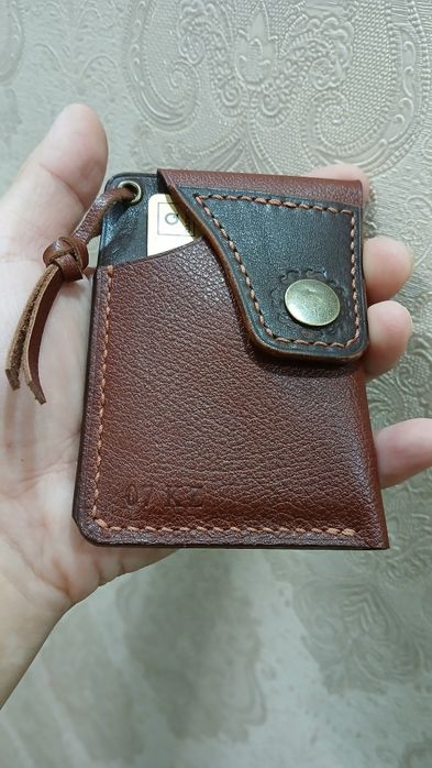 Кожаный портмоне американский