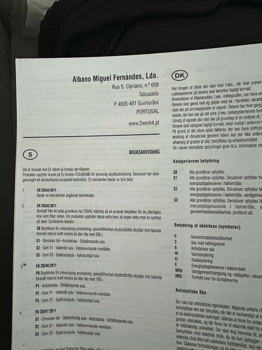 Новые защитные рабочие ботинки S3 (Европа)