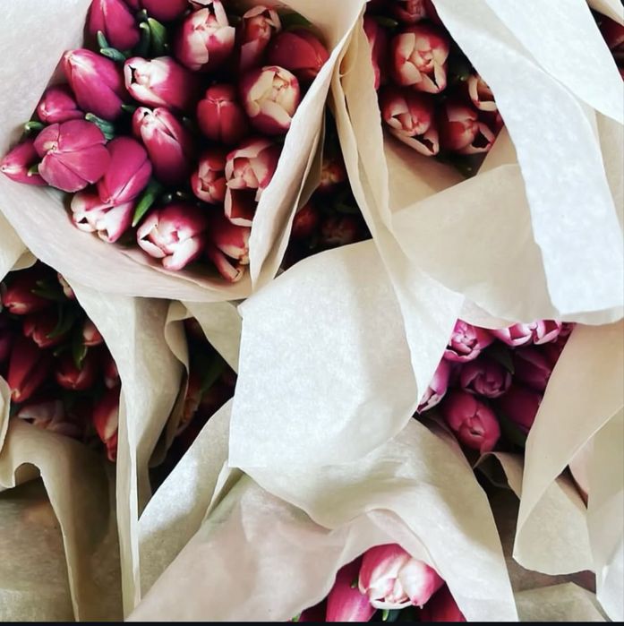 Букет тюлпанов 700