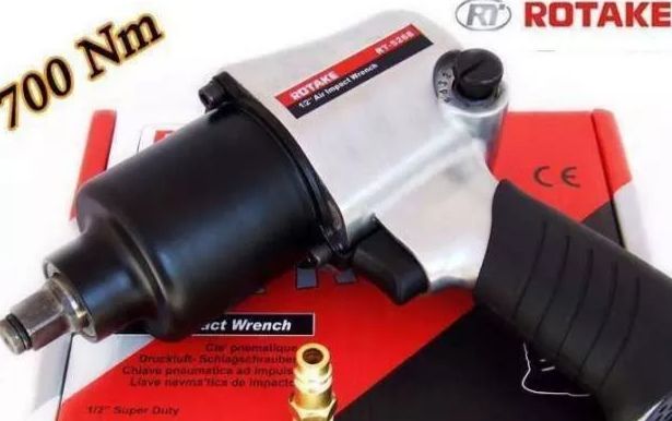 Гайковерт ударен пневматичен Rotake Ротаке малък среден голям