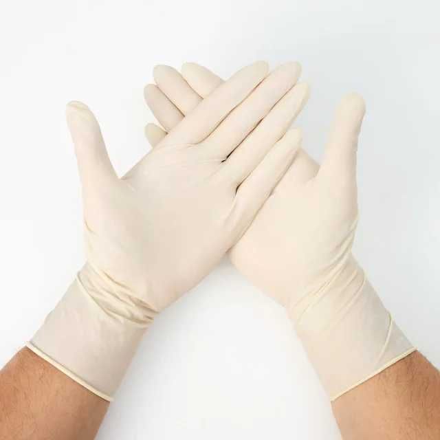 Медицинские латексные перчатки