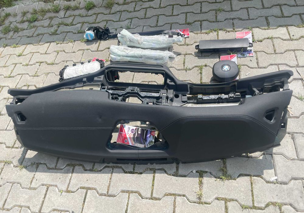BMW seria 3 4 FACELIFT - plansa de bord - kit airbag - set centuri