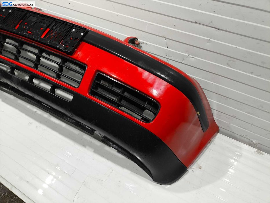 Bara Spoiler Fata Completa Culoare Rosu Volkswagen Golf 4 1998 - 2005 Cod 1J0807221A [L2848]