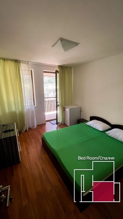 Дава се под наем Двустаен апартамент в к.к. Пампорово - 58 кв.м за 71.4 € - Снимка #7