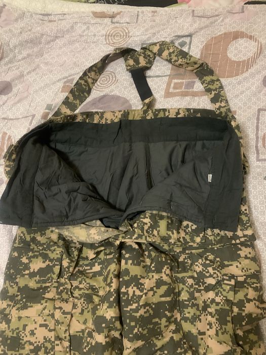 Бушлат со штанами зимний