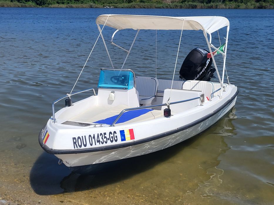 Vând barcă Rio Open+peridoc+motor
