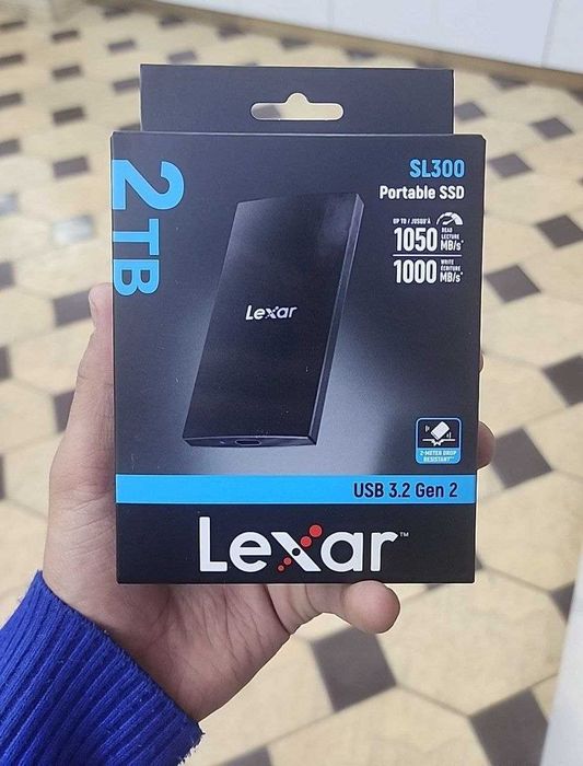 Портативный SSD Lexar SL300 2TB 1050mb/s new