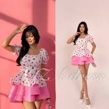 Цветочное платье, размер S