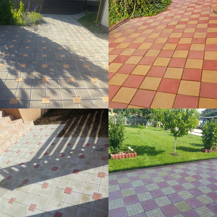 Pavaje pavele autoblocante - model solzi combi - II