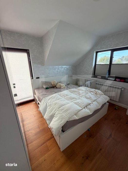 Casa moderna, cartier privat, 110 mp , 300 mp teren, Lisaura