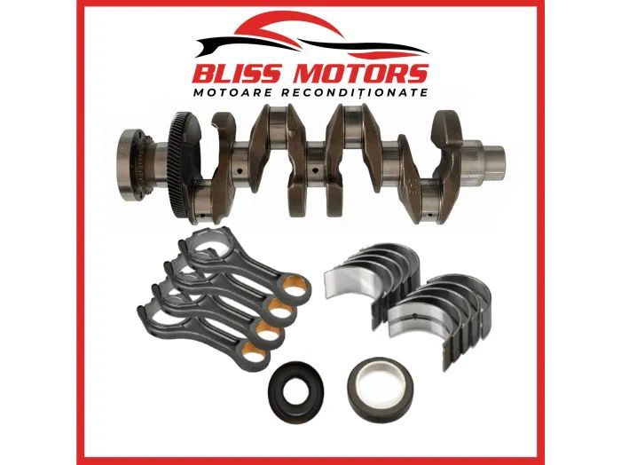 Kit reparație motor Land Rover 2.0 D 204 DTA – arbore cotit + set cuzineți | OEM compatibil
