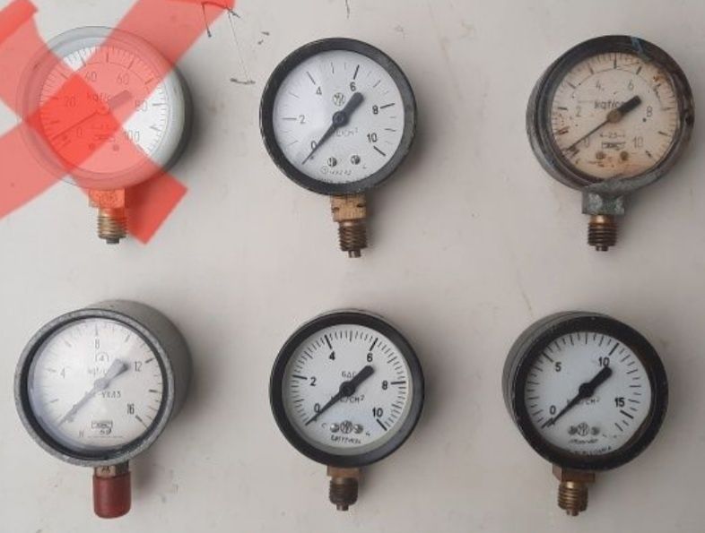 ТЭНы,Манометры механические.
