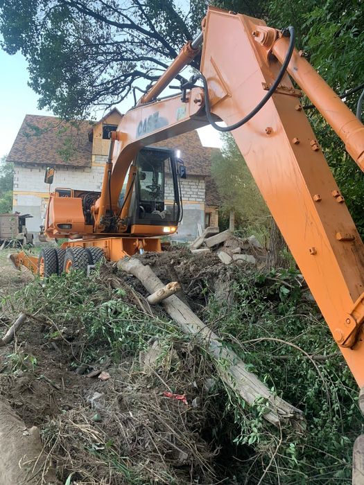 Экскаватор колёсный