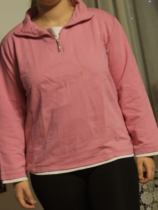 Bluza hanorac roz, gri, vesta, sacou