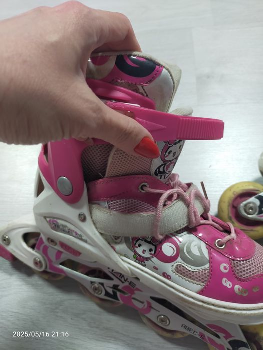 Роликовые коньки размер 35-38