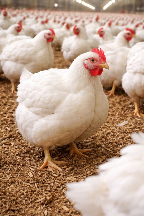 Vand pui albi de carne pt taiat