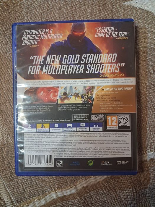 PS4 игри – Thief, Overwatch| 10€ за брой