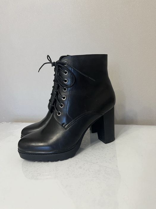 Ботельоны натуральная кожа