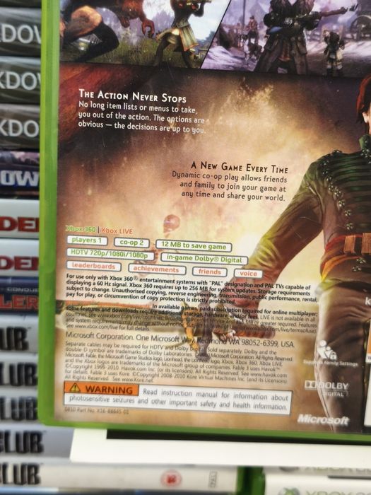 Joc/jocuri Fable III /3 Xbox360/Xbox One