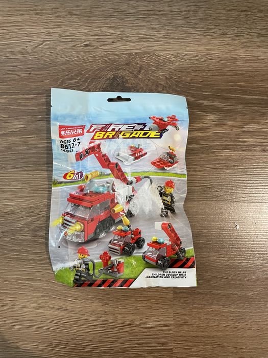 Нови конструктори тип лего полиция, пожарна, строителни машини