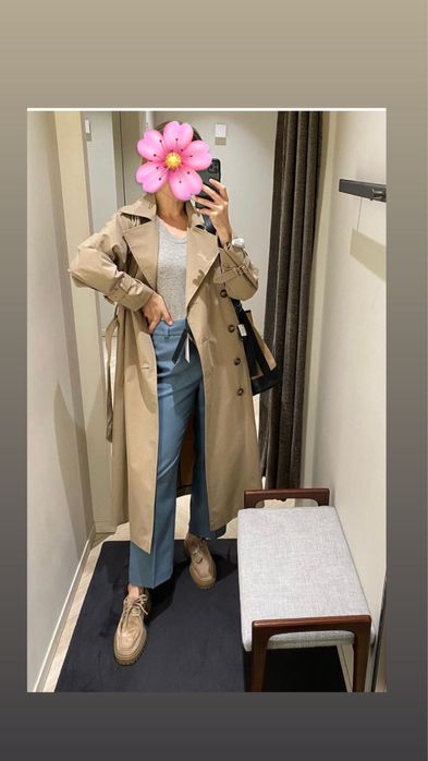 Тренч Massima Dutti /плащ