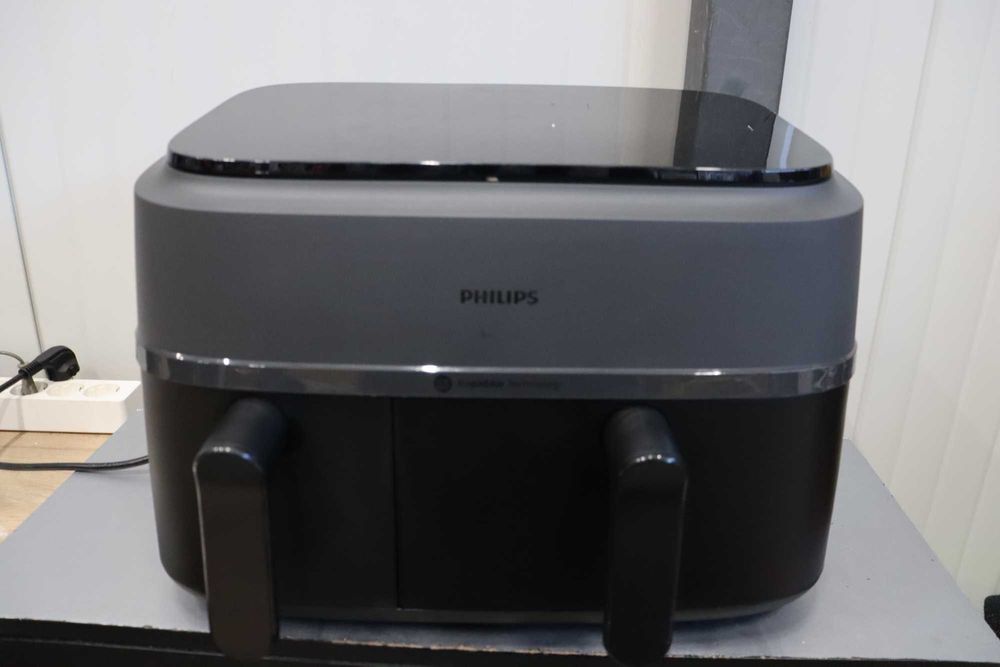 Фритюрник с горещ въздух Philips Dual Basket 3000 9L (NA350/00) 2750W