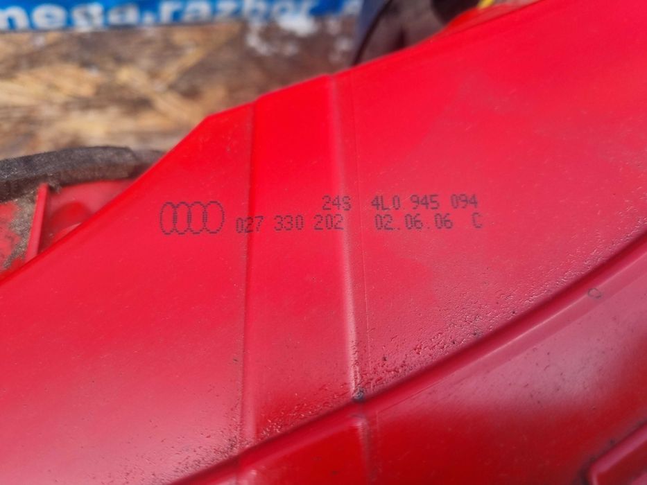 Задняя оптика на Ауди / Audi Q7