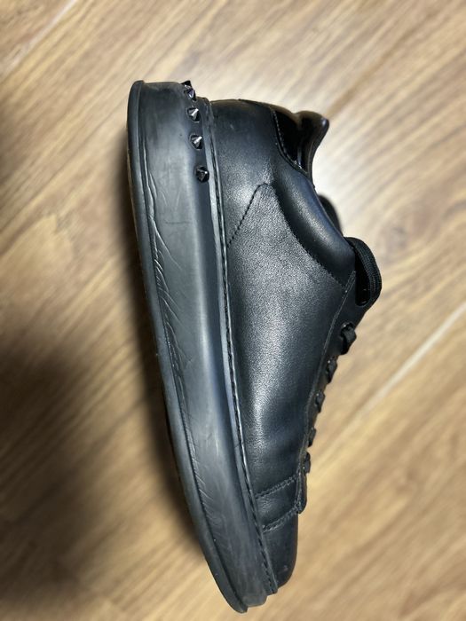 Karl Lagerfeld Kapri Studded Leather Sneakers