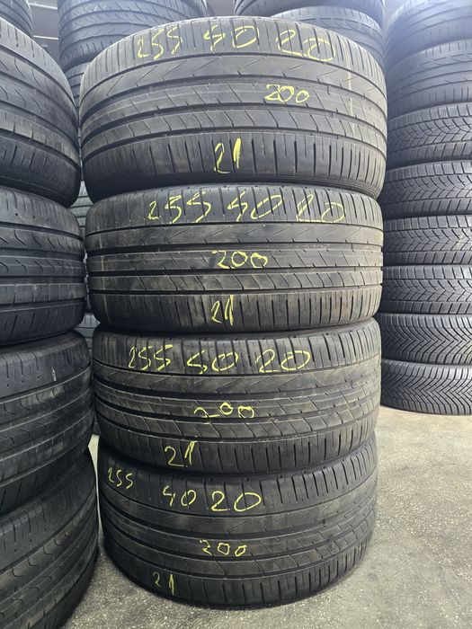 4x 255/40/20 VARA HANKOOK 2021 Stare excelentă